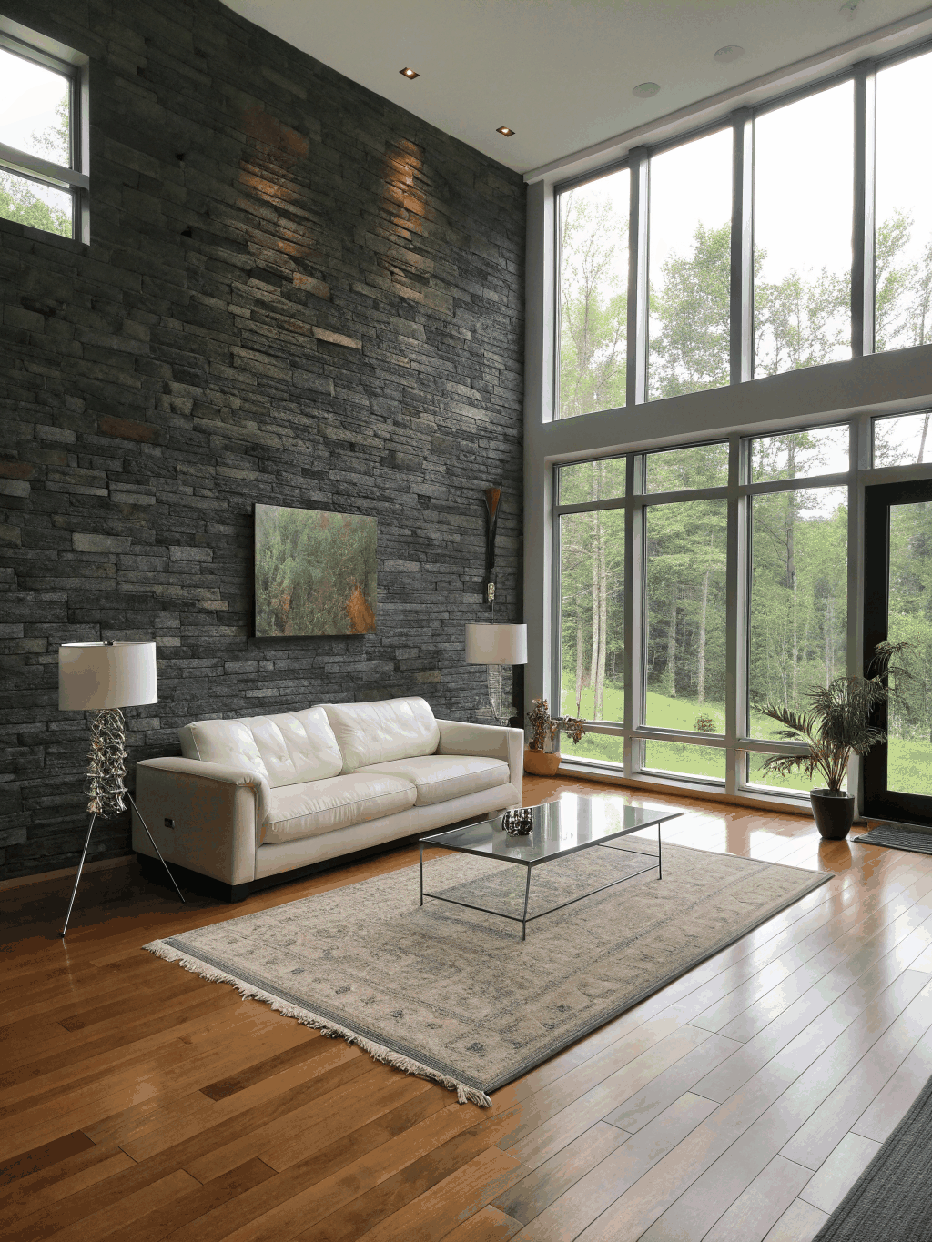 High-quality serviced accommodation interior